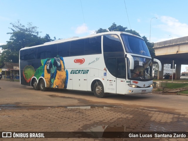 Eucatur - Empresa União Cascavel de Transportes e Turismo 4025 na cidade de Ji-Paraná, Rondônia, Brasil, por Gian Lucas  Santana Zardo. ID da foto: 8499793.