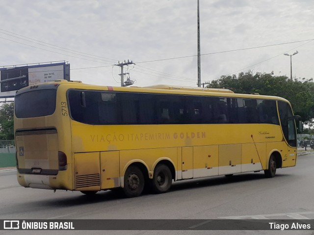 Viação Itapemirim 5713 na cidade de Fortaleza, Ceará, Brasil, por Tiago Alves. Número da foto: #8498847.