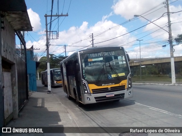 Upbus Qualidade em Transportes 3 5915 na cidade de São Paulo, São Paulo, Brasil, por Rafael Lopes de Oliveira. ID da foto: 8499863.