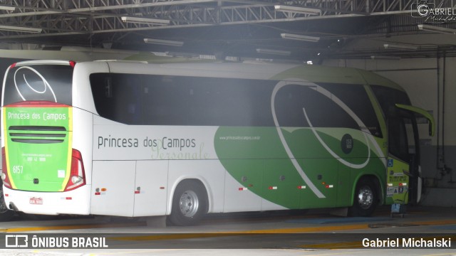 Expresso Princesa dos Campos 6157 na cidade de Ponta Grossa, Paraná, Brasil, por Gabriel Michalski. Número da foto: #8501735.