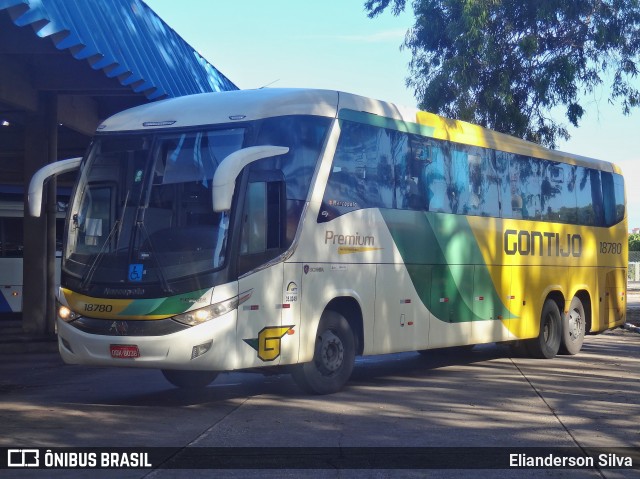 Empresa Gontijo de Transportes 18780 na cidade de Natal, Rio Grande do Norte, Brasil, por Elianderson Silva. Número da foto: #8500699.