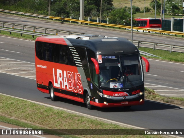 Lirabus 14066 na cidade de Campinas, São Paulo, Brasil, por Cassio Fernandes. Número da foto: #8499890.