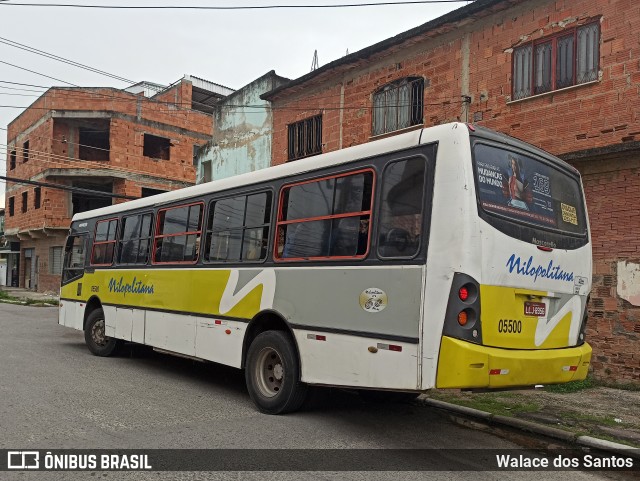 Viação Nilopolitana 05500 na cidade de Nilópolis, Rio de Janeiro, Brasil, por Walace dos Santos. Número da foto: #8500741.