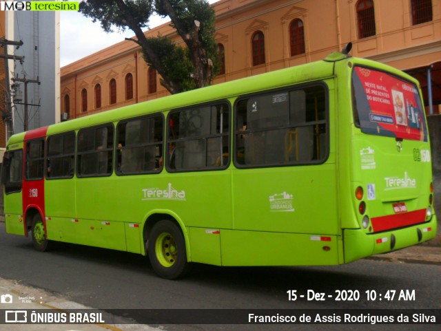 Transporte Coletivo Cidade Verde 02150 na cidade de Teresina, Piauí, Brasil, por Francisco de Assis Rodrigues da Silva. ID da foto: 8498706.