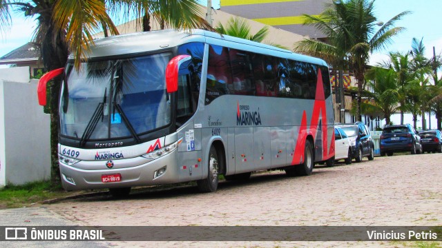 Expresso Maringá 6409 na cidade de Itapoá, Santa Catarina, Brasil, por Vinicius Petris. Número da foto: #8500171.