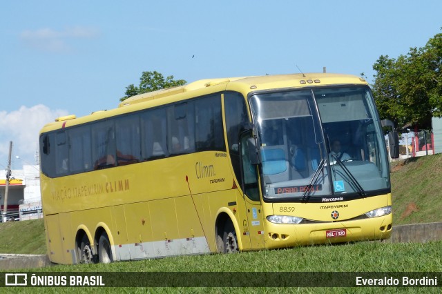 Viação Itapemirim 8859 na cidade de Caçapava, São Paulo, Brasil, por Everaldo Bordini. ID da foto: 8499396.