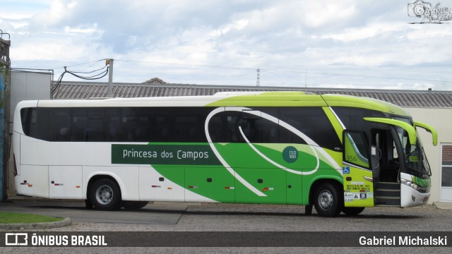 Expresso Princesa dos Campos 6356 na cidade de Ponta Grossa, Paraná, Brasil, por Gabriel Michalski. ID da foto: 8501763.