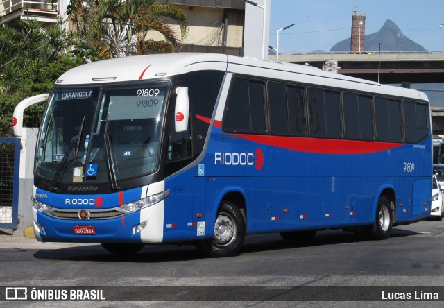 Viação Riodoce 91809 na cidade de Rio de Janeiro, Rio de Janeiro, Brasil, por Lucas Lima. ID da foto: 8500522.