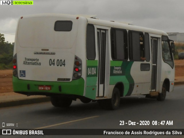 Transporte Alternativo de Teresina 04004 na cidade de Teresina, Piauí, Brasil, por Francisco de Assis Rodrigues da Silva. ID da foto: 8498708.