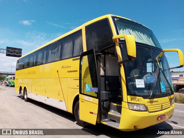 Viação Itapemirim 49041 na cidade de Goiana, Pernambuco, Brasil, por Jonas Alves. ID da foto: 8499032.