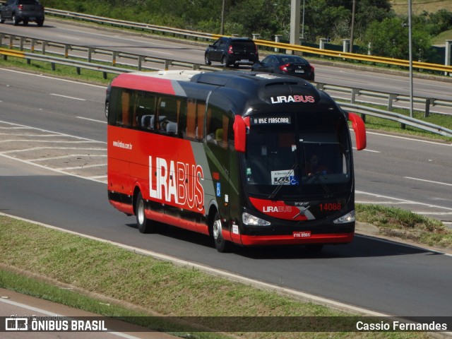 Lirabus 14088 na cidade de Campinas, São Paulo, Brasil, por Cassio Fernandes. Número da foto: #8499899.