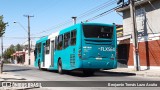 Metbus 853 na cidade de Maipú, Santiago, Metropolitana de Santiago, Chile, por Benjamín Tomás Lazo Acuña. ID da foto: :id.