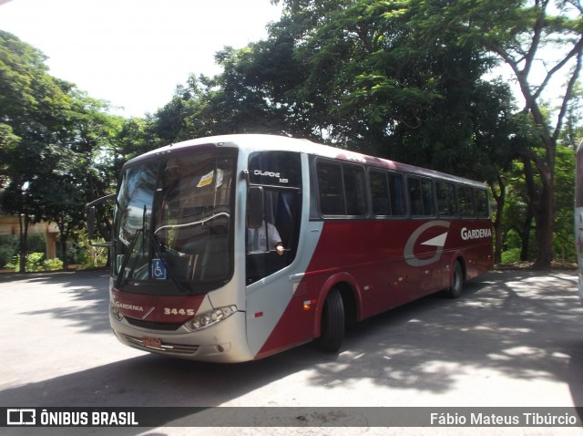 Expresso Gardenia 3445 na cidade de Três Corações, Minas Gerais, Brasil, por Fábio Mateus Tibúrcio. Número da foto: #8420838.