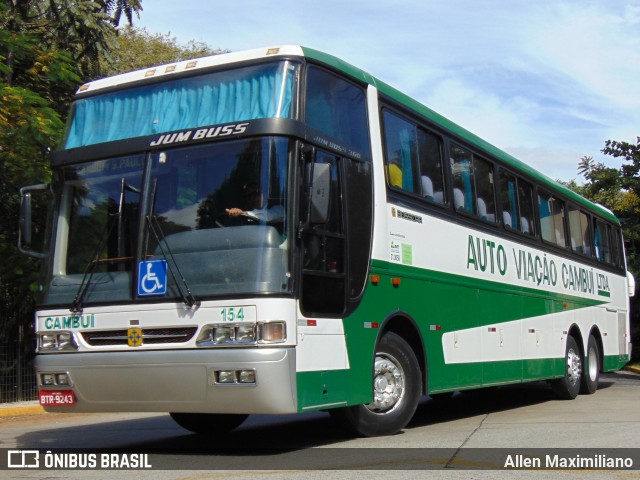 Auto Viação Cambuí 154 na cidade de São Paulo, São Paulo, Brasil, por Allen Maximiliano. ID da foto: 8419972.