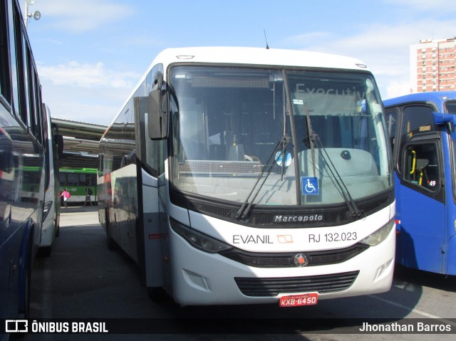 Evanil Transportes e Turismo RJ 132.023 na cidade de Rio de Janeiro, Rio de Janeiro, Brasil, por Jhonathan Barros. ID da foto: 8422542.