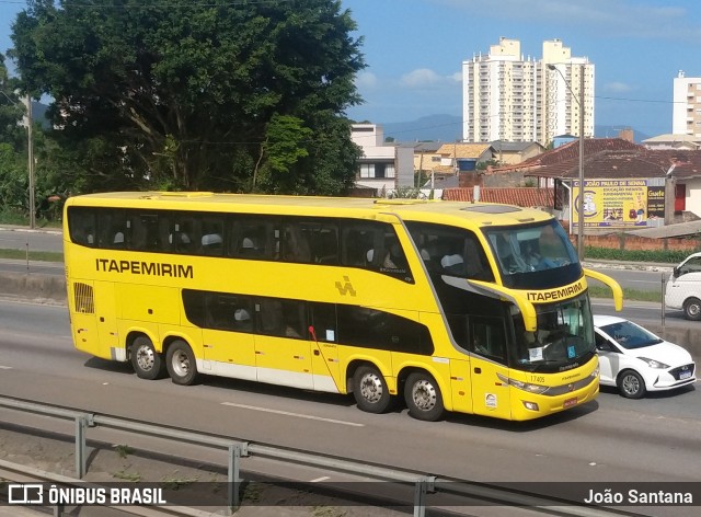 Viação Itapemirim 17405 na cidade de Palhoça, Santa Catarina, Brasil, por João Santana. Número da foto: #8422856.