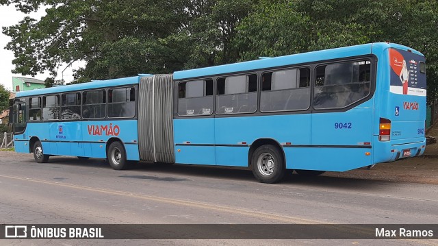 Empresa de Transporte Coletivo Viamão 9042 na cidade de Viamão, Rio Grande do Sul, Brasil, por Max Ramos. ID da foto: 8422431.