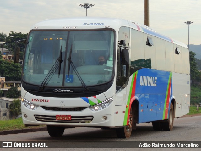 Univale Transportes F-0100 na cidade de Belo Horizonte, Minas Gerais, Brasil, por Adão Raimundo Marcelino. Número da foto: #8422911.