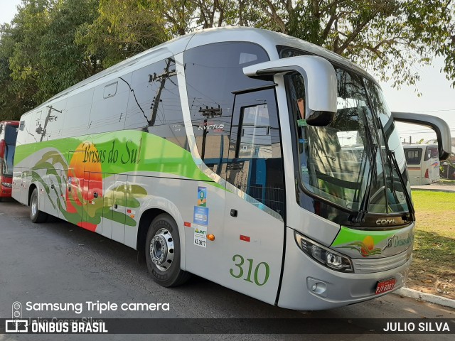 Transbrisul - Transportes Brisas do Sul 310 na cidade de Esteio, Rio Grande do Sul, Brasil, por JULIO SILVA. ID da foto: 8422597.