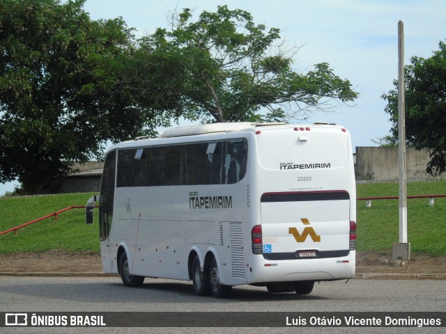 Viação Itapemirim 20205 na cidade de Campos dos Goytacazes, Rio de Janeiro, Brasil, por Luis Otávio Vicente Domingues. ID da foto: 8505137.