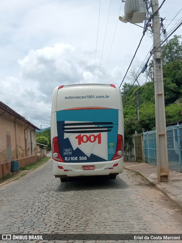 Auto Viação 1001 RJ 108.506 na cidade de Cambuci, Rio de Janeiro, Brasil, por Eriel da Costa Marconi. Número da foto: #8504473.
