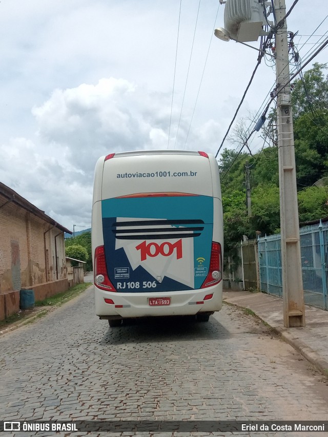 Auto Viação 1001 RJ 108.506 na cidade de Cambuci, Rio de Janeiro, Brasil, por Eriel da Costa Marconi. ID da foto: 8504473.