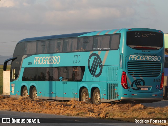 Auto Viação Progresso 6149 na cidade de Messias, Alagoas, Brasil, por Rodrigo Fonseca. Número da foto: #8502771.