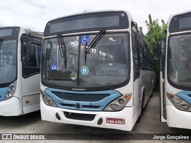 Viação Redentor C47607 na cidade de Rio de Janeiro, Rio de Janeiro, Brasil, por Jorge Gonçalves. ID da foto: 8503284.