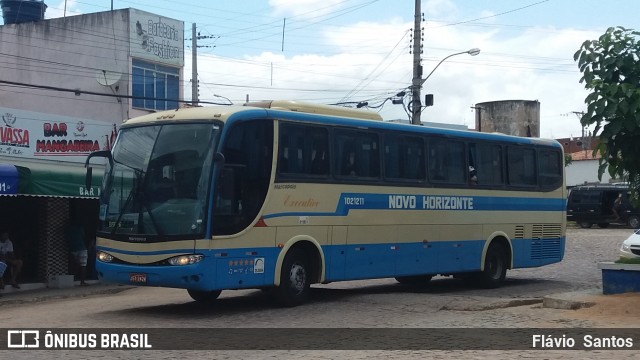 Viação Novo Horizonte 1021211 na cidade de Tanhaçu, Bahia, Brasil, por Flávio  Santos. Número da foto: #8504493.