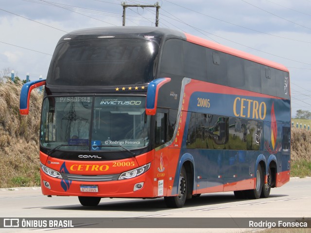 Viação Cetro 20005 na cidade de Messias, Alagoas, Brasil, por Rodrigo Fonseca. Número da foto: #8502762.