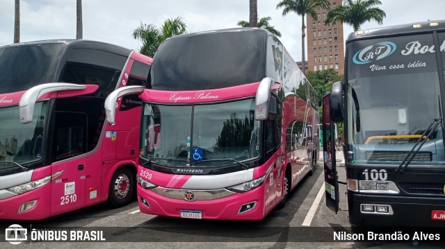 Expresso Paloma 2520 na cidade de Aparecida, São Paulo, Brasil, por Nilson Brandão Alves. Número da foto: #8505177.