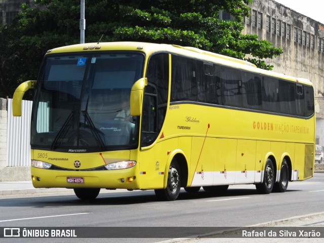 Viação Itapemirim 5805 na cidade de Rio de Janeiro, Rio de Janeiro, Brasil, por Rafael da Silva Xarão. Número da foto: #8503132.