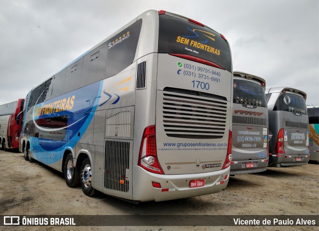 Sem Fronteiras Turismo 1700 na cidade de Aparecida, São Paulo, Brasil, por Vicente de Paulo Alves. ID da foto: 8505246.