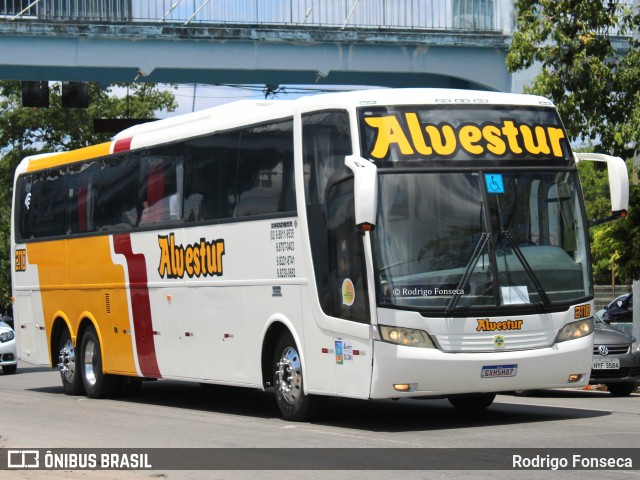 Alvestur Turismo 2110 na cidade de Maceió, Alagoas, Brasil, por Rodrigo Fonseca. Número da foto: #8502749.