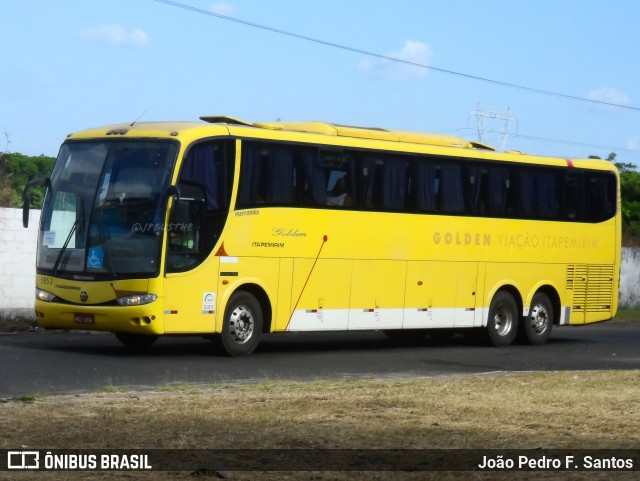 Viação Itapemirim 5853 na cidade de Teresina, Piauí, Brasil, por João Pedro F. Santos. Número da foto: #8501969.