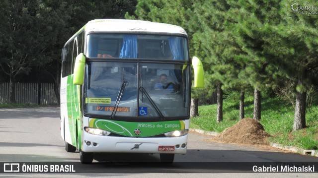 Expresso Princesa dos Campos 6044 na cidade de Ponta Grossa, Paraná, Brasil, por Gabriel Michalski. ID da foto: 8501918.