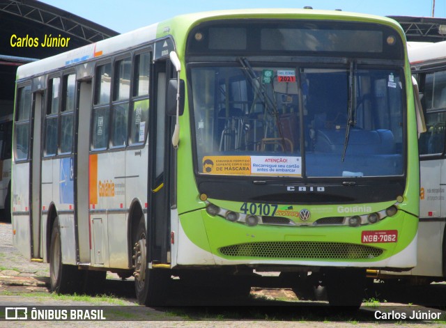 COOTEGO - Cooperativa de Transportes do Estado de Goiás 40107 na cidade de Goiânia, Goiás, Brasil, por Carlos Júnior. ID da foto: 8504094.