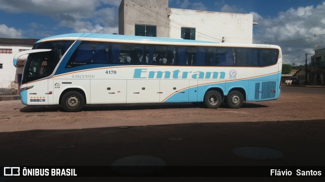 Emtram 4170 na cidade de Barra da Estiva, Bahia, Brasil, por Flávio  Santos. Número da foto: #8509034.