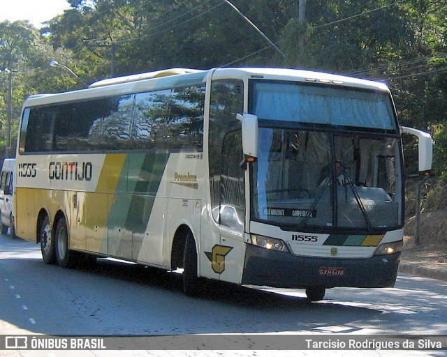 Empresa Gontijo de Transportes 11555 na cidade de Belo Horizonte, Minas Gerais, Brasil, por Tarcisio Rodrigues da Silva. ID da foto: 8506873.