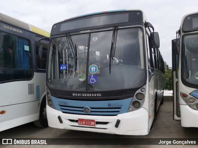 Viação Redentor C47863 na cidade de Rio de Janeiro, Rio de Janeiro, Brasil, por Jorge Gonçalves. Número da foto: #8507320.