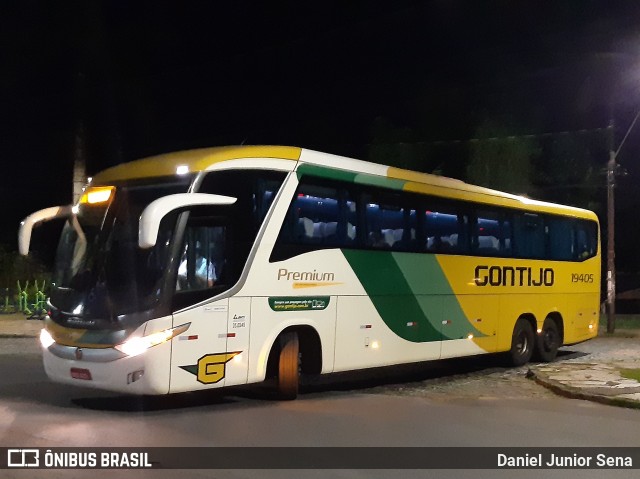 Empresa Gontijo de Transportes 19405 na cidade de Ouro Preto, Minas Gerais, Brasil, por Daniel Junior Sena. Número da foto: #8505624.