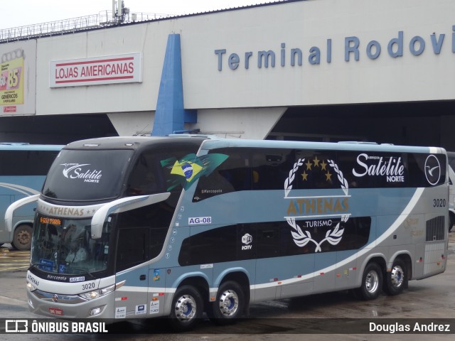 Athenas Turismo 3020 na cidade de Goiânia, Goiás, Brasil, por Douglas Andrez. Número da foto: #8506550.