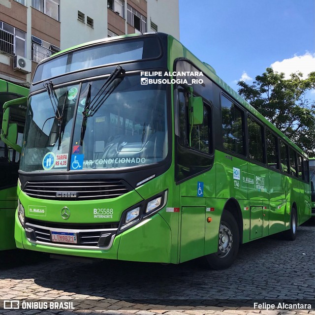 Rodoviária Âncora Matias B25588 na cidade de Rio de Janeiro, Rio de Janeiro, Brasil, por Felipe Alcantara. Número da foto: #8508527.