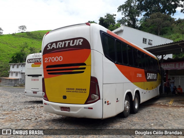 Saritur - Santa Rita Transporte Urbano e Rodoviário 27000 na cidade de Santa Maria de Itabira, Minas Gerais, Brasil, por Douglas Célio Brandao. Número da foto: #8507549.