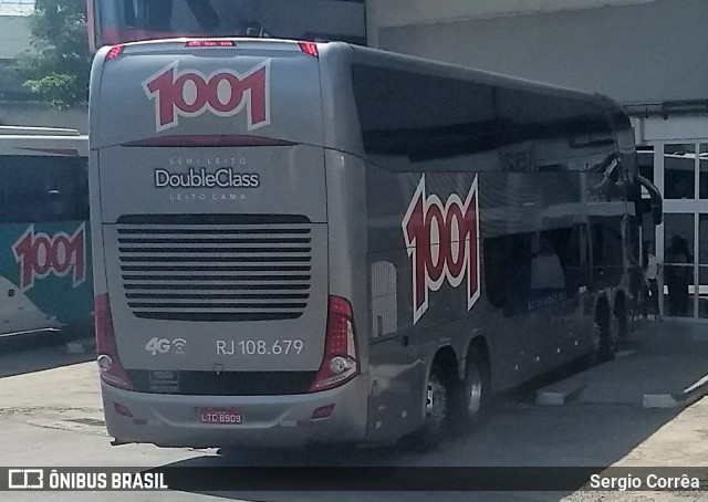 Auto Viação 1001 RJ 108.679 na cidade de Rio de Janeiro, Rio de Janeiro, Brasil, por Sergio Corrêa. Número da foto: #8505620.