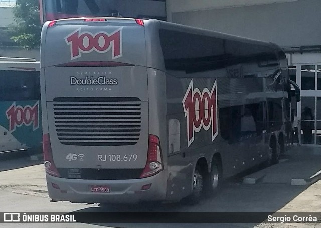 Auto Viação 1001 RJ 108.679 na cidade de Rio de Janeiro, Rio de Janeiro, Brasil, por Sergio Corrêa. ID da foto: 8505620.