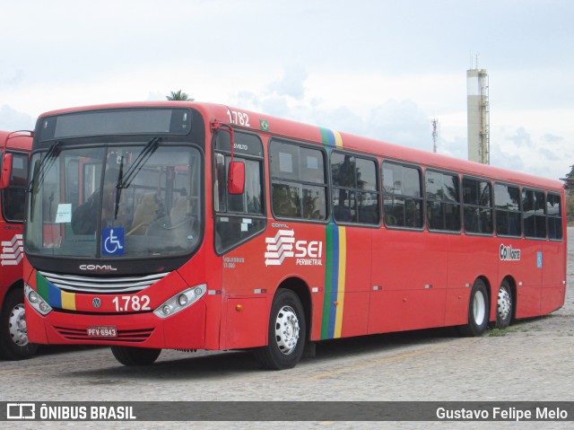 Itamaracá Transportes 1.782 na cidade de Abreu e Lima, Pernambuco, Brasil, por Gustavo Felipe Melo. ID da foto: 8506031.