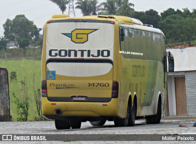 Empresa Gontijo de Transportes 14760 na cidade de Rio Largo, Alagoas, Brasil, por Müller Peixoto. ID da foto: 8509112.