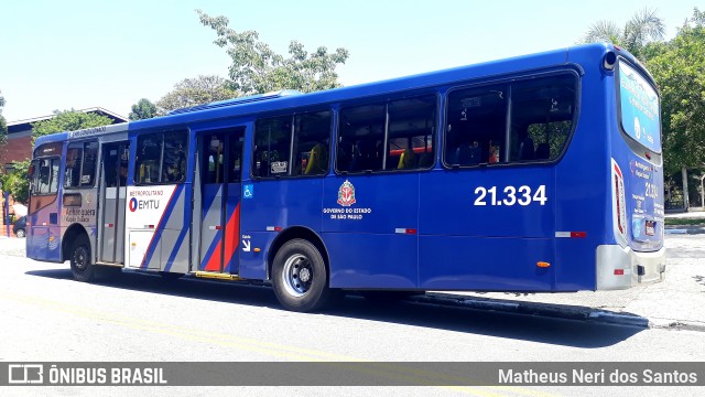 Viação Osasco 21.344 na cidade de Osasco, São Paulo, Brasil, por Matheus Neri dos Santos. Número da foto: #8506222.