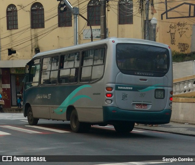 Viação Tabuazeiro 557 na cidade de Vitória, Espírito Santo, Brasil, por Sergio Corrêa. ID da foto: 8505526.